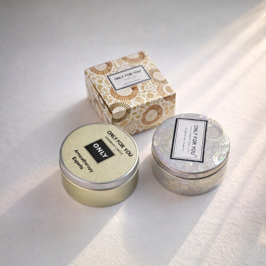 Artisan Natural Scented Candle Collection – “Only For You”