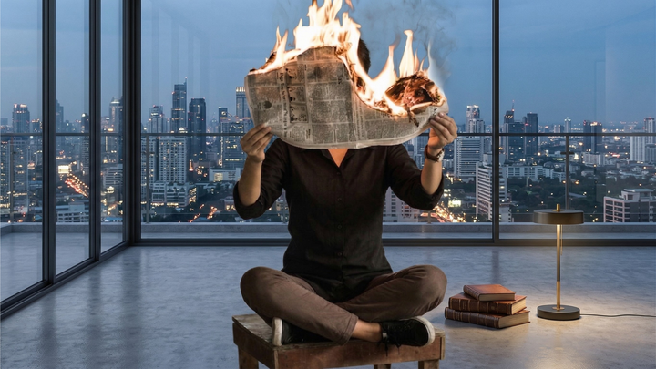 How to Cope with News Fatigue: Finding Mindfulness When the World is Burning