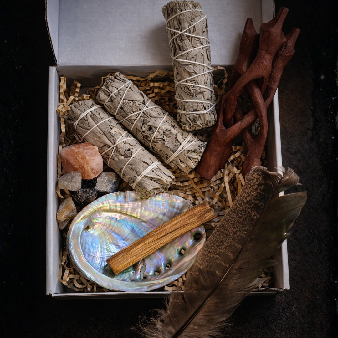 Smudging & Crystal Cleansing Kit