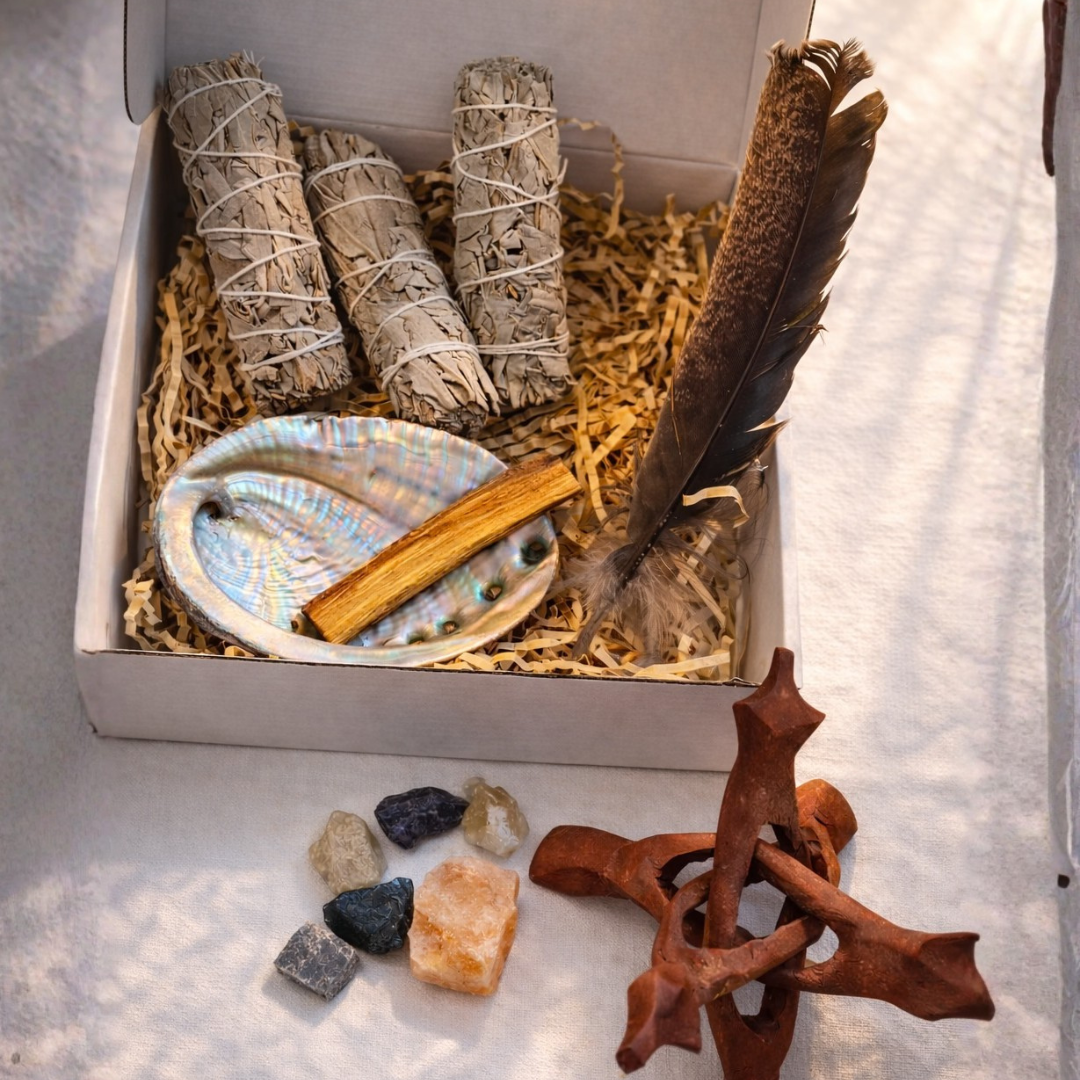 Smudging & Crystal Cleansing Kit