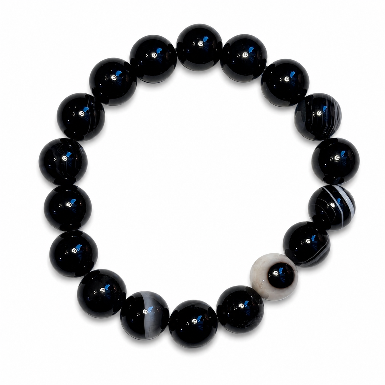 Black Agate Bracelet
