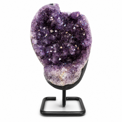 Amethyst Geode Cluster on Stand
