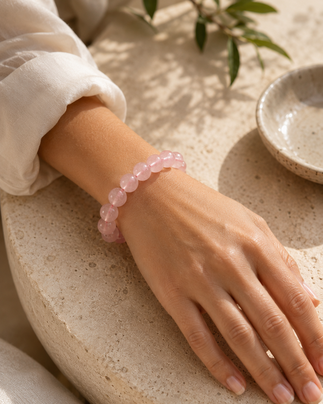 Rose Quartz Bracelet