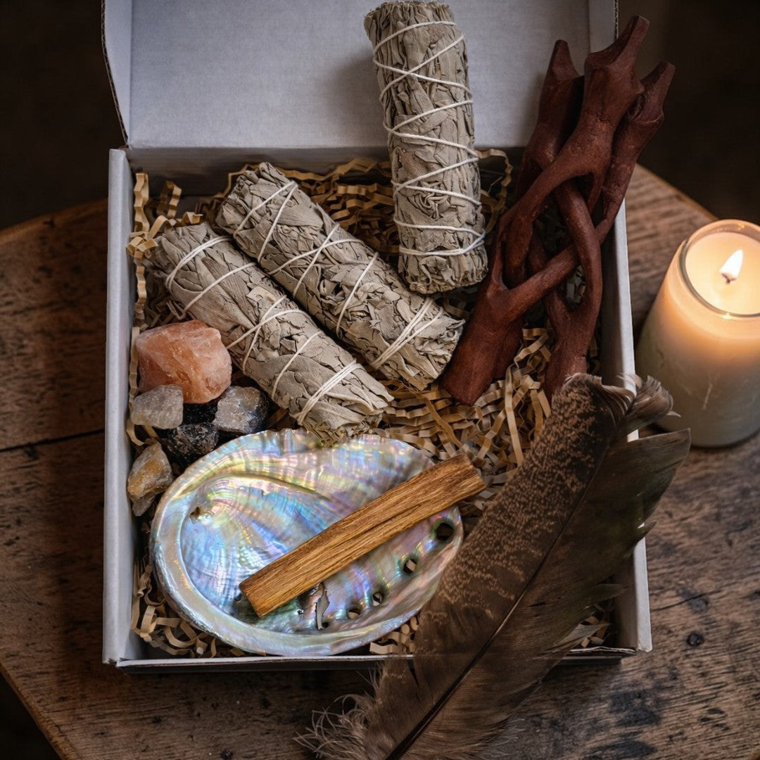 Smudging & Crystal Cleansing Kit