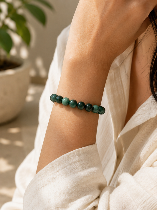 Green Aventurine Bracelet for prosperity and growth
