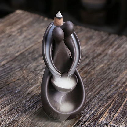 Lovers Backflow Incense Burner — YiXing Ceramic