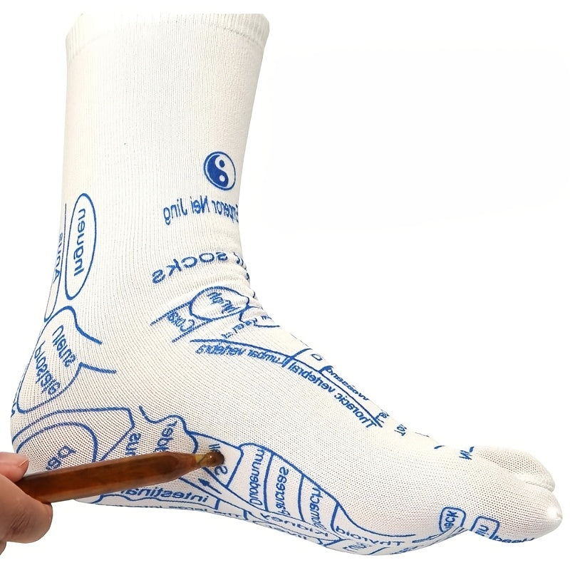 Trigger Point Massage Socks — With 2 Massage Tools