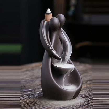 Lovers Backflow Incense Burner — YiXing Ceramic