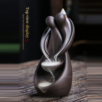 Lovers Backflow Incense Burner — YiXing Ceramic