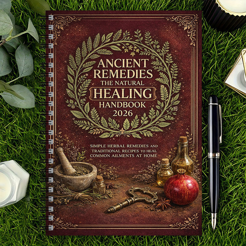 Ancient Remedies Healing Manual — 2026 Spiral Notebook