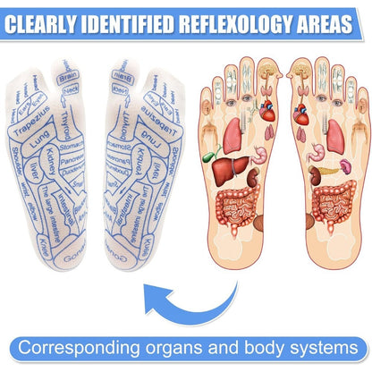 Trigger Point Massage Socks — With 2 Massage Tools