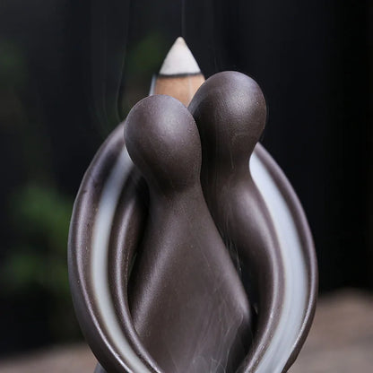 Lovers Backflow Incense Burner — YiXing Ceramic