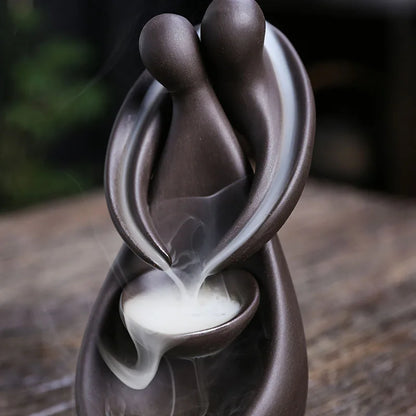 Lovers Backflow Incense Burner — YiXing Ceramic