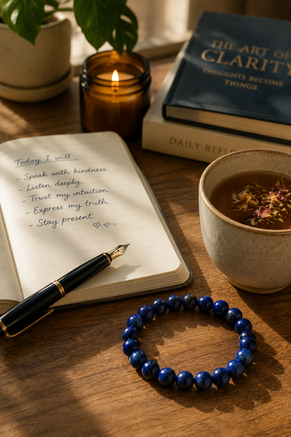 Lapis Lazuli Bracelet lifestyle