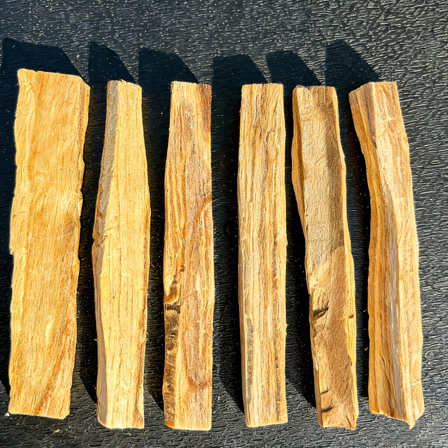 Palo Santo Smudging Set - 12 Natural Sticks with Incense Guidance Card