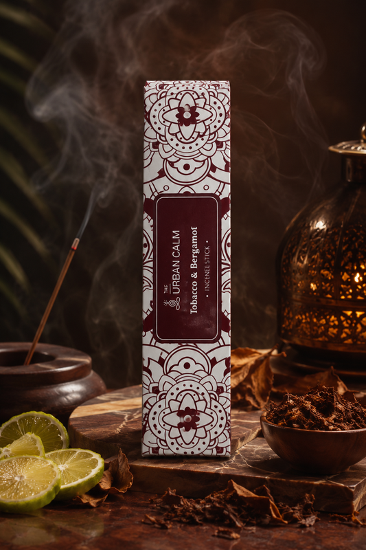 Tobacco & Bergamot Incense Sticks — Premium Aromatherapy Blend