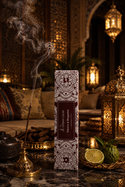 Tobacco & Bergamot Incense Sticks — Premium Aromatherapy Blend