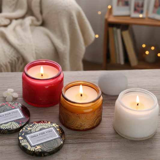 Artisan Natural Scented Candle Collection – “Only For You”